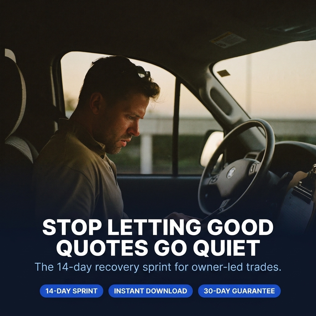 The Quote Recovery Toolkit